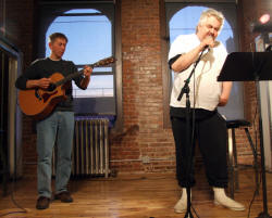 Daniel Johnston and Brett Hartenbach at Mad River