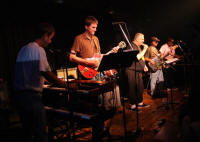Daniel in Savannah with band