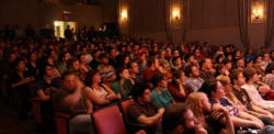 Audience sell out crowd Lakeshore Theater Chicago