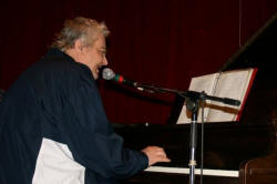 Daniel at the piano in Montreal