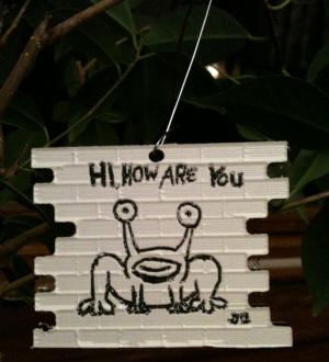 Hi How Are You Christmas Tree Ornament