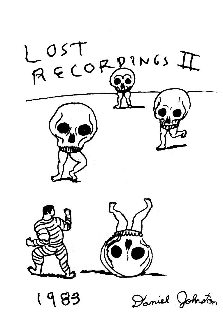 Daniel Johnston Lost Recordings Ii 1983 Daniel Johnston Sketch Book Underground Art