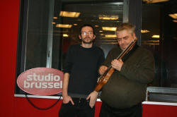 Daniel at Radio Brussels
