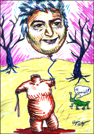 Ryan Flynn art of Daniel Johnston